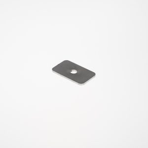 STAINLESS STEEL SQUARE WASHERS FOR BLACK PLASTIC CUPS