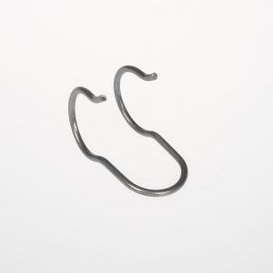 CLOTH HOLDER STAINLESS STEEL 19MM LOW MODEL 13MM