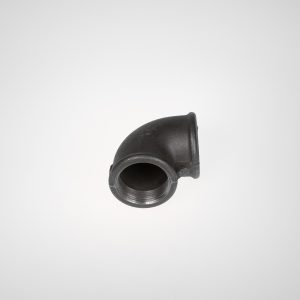 90 DEG ELBOW FEMALE (BLACK) 1 1/4"