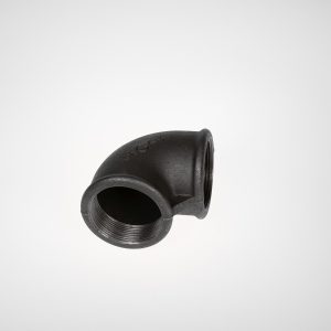 90 DEG ELBOW FEMALE (BLACK) 2"