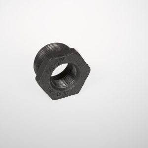 REDUCING HEX BUSH M/F (BLACK) 3/4 X 1/2"