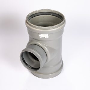 TEE 90 DEG 3 X RUBBER 250 X 160MM
