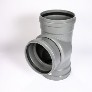 TEE 90 DEG 3 X RUBBER 400 X 250MM