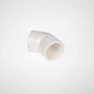 PVC ELBOW 45 DEG 32 X 32MM 16 BAR - WHITE