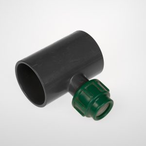 PVC/PE TEE 63 X 20 X 63MM 10 BAR