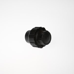 BLACK PE END STOP 32MM