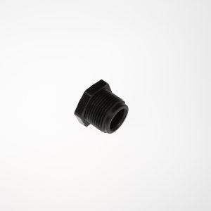 BLACK THREADED PLUG 1 1/2"