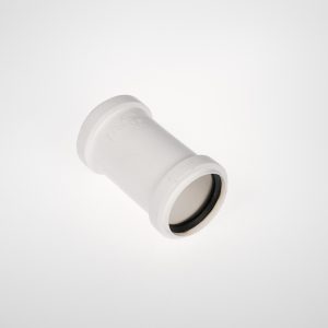 OVERSIDE PVC SLEEVE 32MM 2 X RUBBER - WHITE