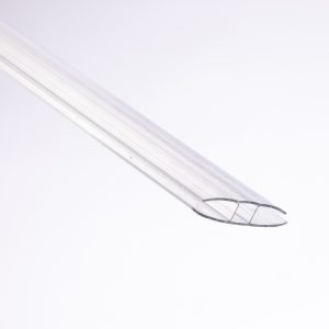 H-PROFILE COUPLING 10MM FOR POLYCARBONATE L= 6000MM - PVC TRANSLUCENT