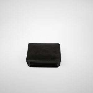 PVC END CAP FOR BOX SECTION 100 X 100 MM 2-4MM - BLACK