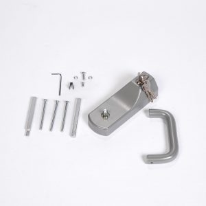 PERSONNEL DOOR HANDLE C/W LOCK