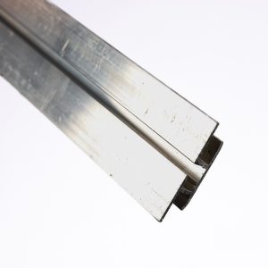 GLASS STACKING H-STRIPS 37/365 MM ALUM.