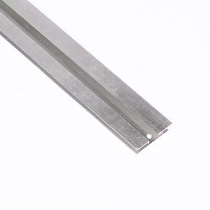 GLASS STACKING H-STRIPS 43/630 MM ALUM.