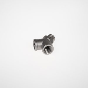 Y-PIECE FOR CONNECTION FROM VALVE BLOCK TO SOLUTION HOSE